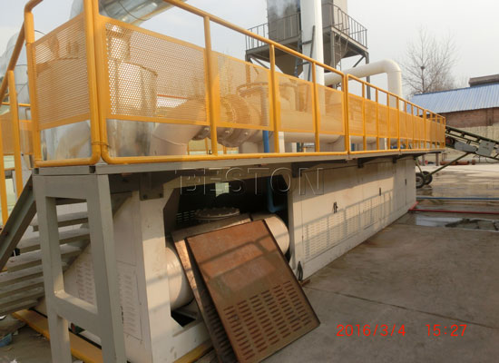 Continuous Waste Plastic Recycling Machine