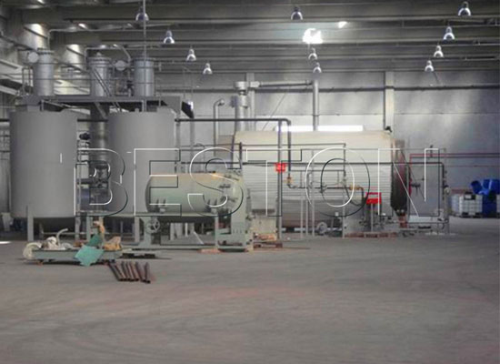 Plastic to oil pyrolysis plant in Canada--2005