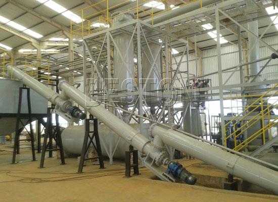 Pyrolysis Tire Recycling System